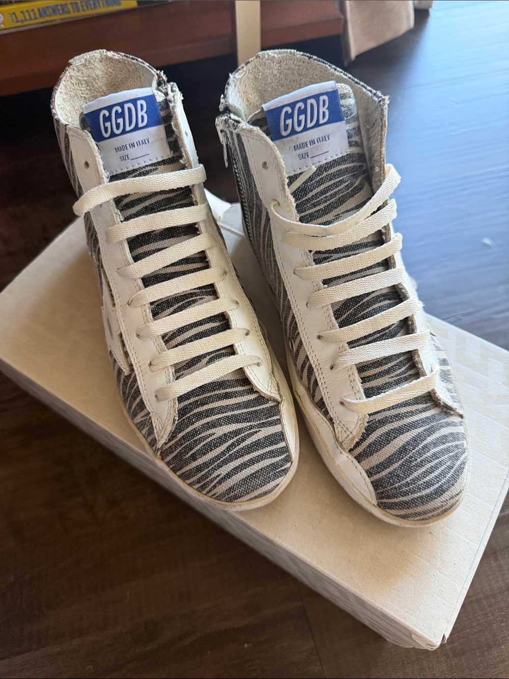 Golden Goose Francy Zebra sneaker
